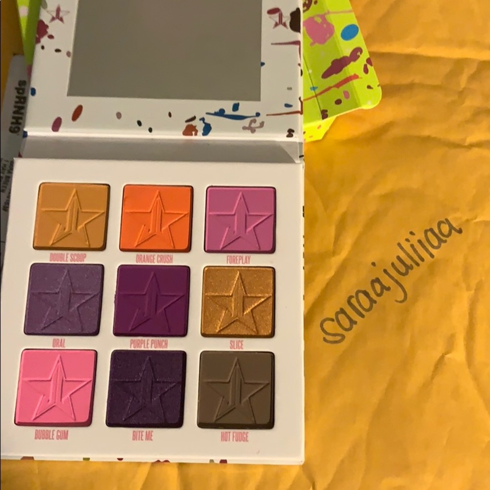 jeffree star cosmetics mini breaker palette